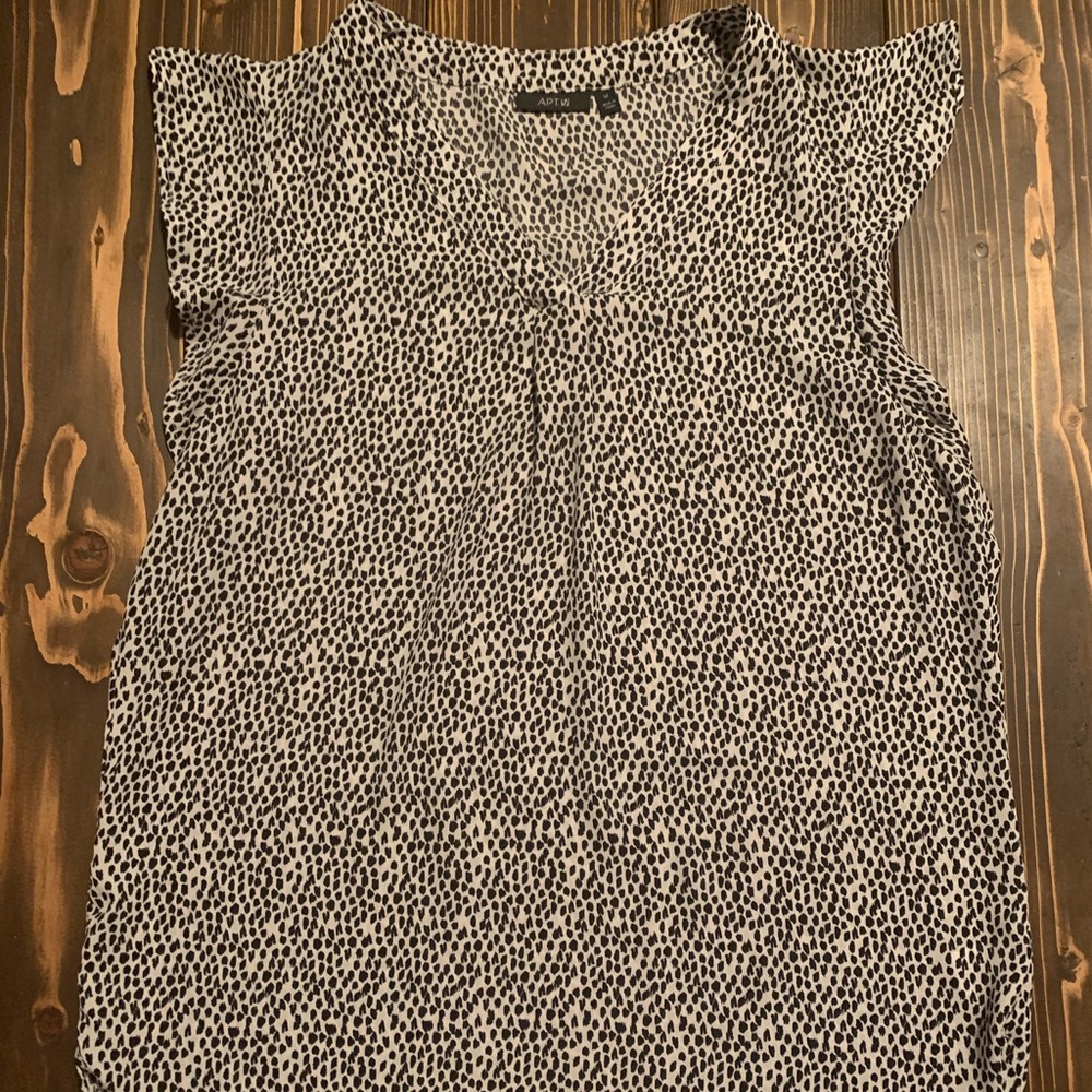 Black & White Blouse